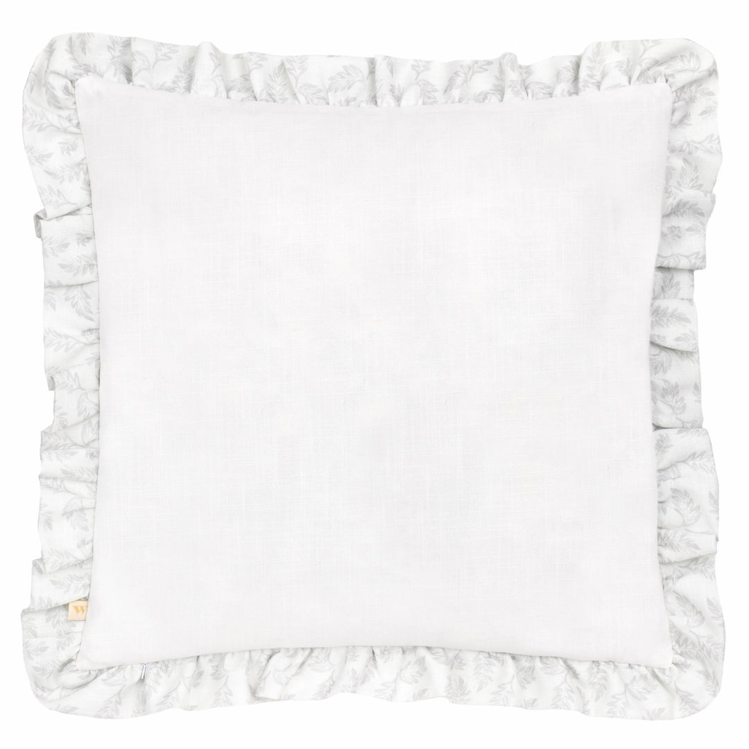 CHLOE 50X50 CUSHION CASE SOFT WHITE