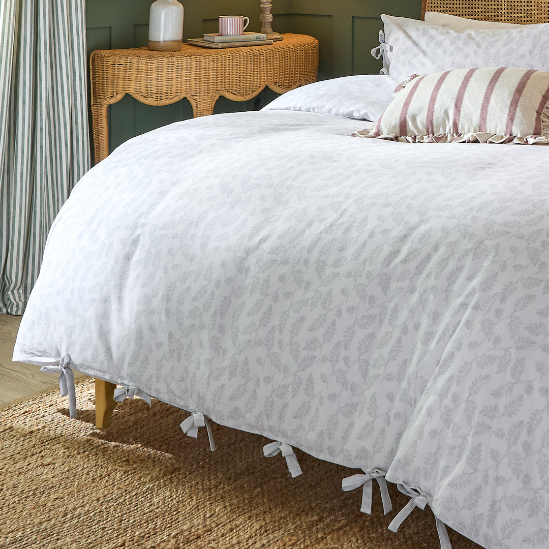 Chloe Double Duvet Set Soft White - image 3