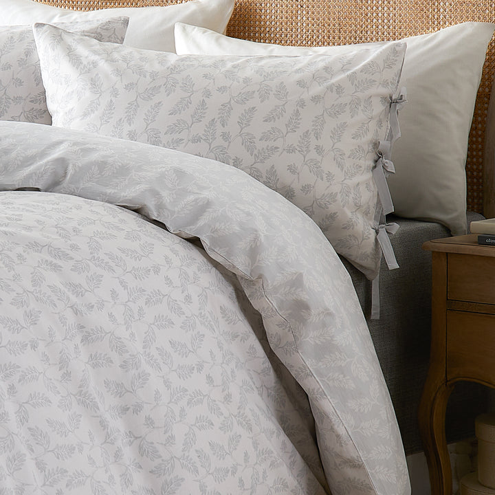 Chloe King Size Duvet Set Soft White - image 4