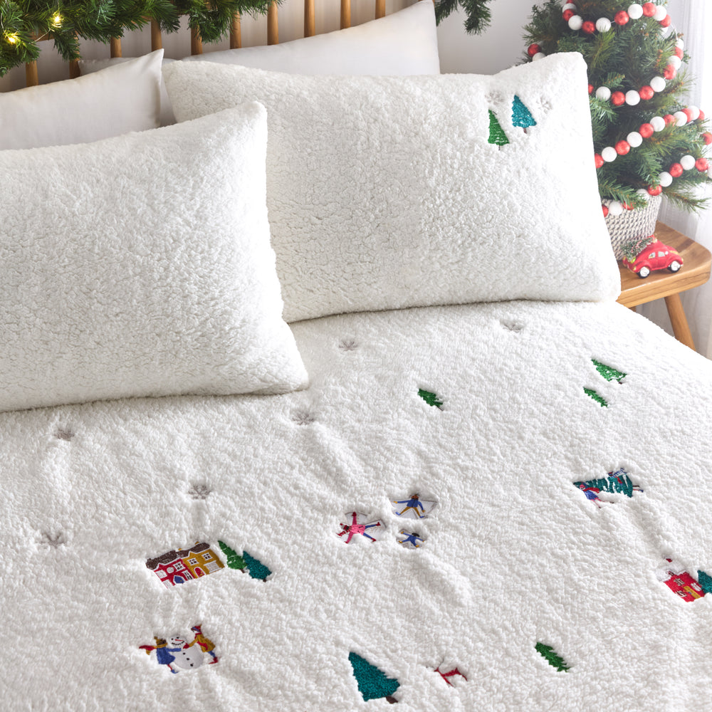 Christmastogether Double Duvet Set Snow - image 2