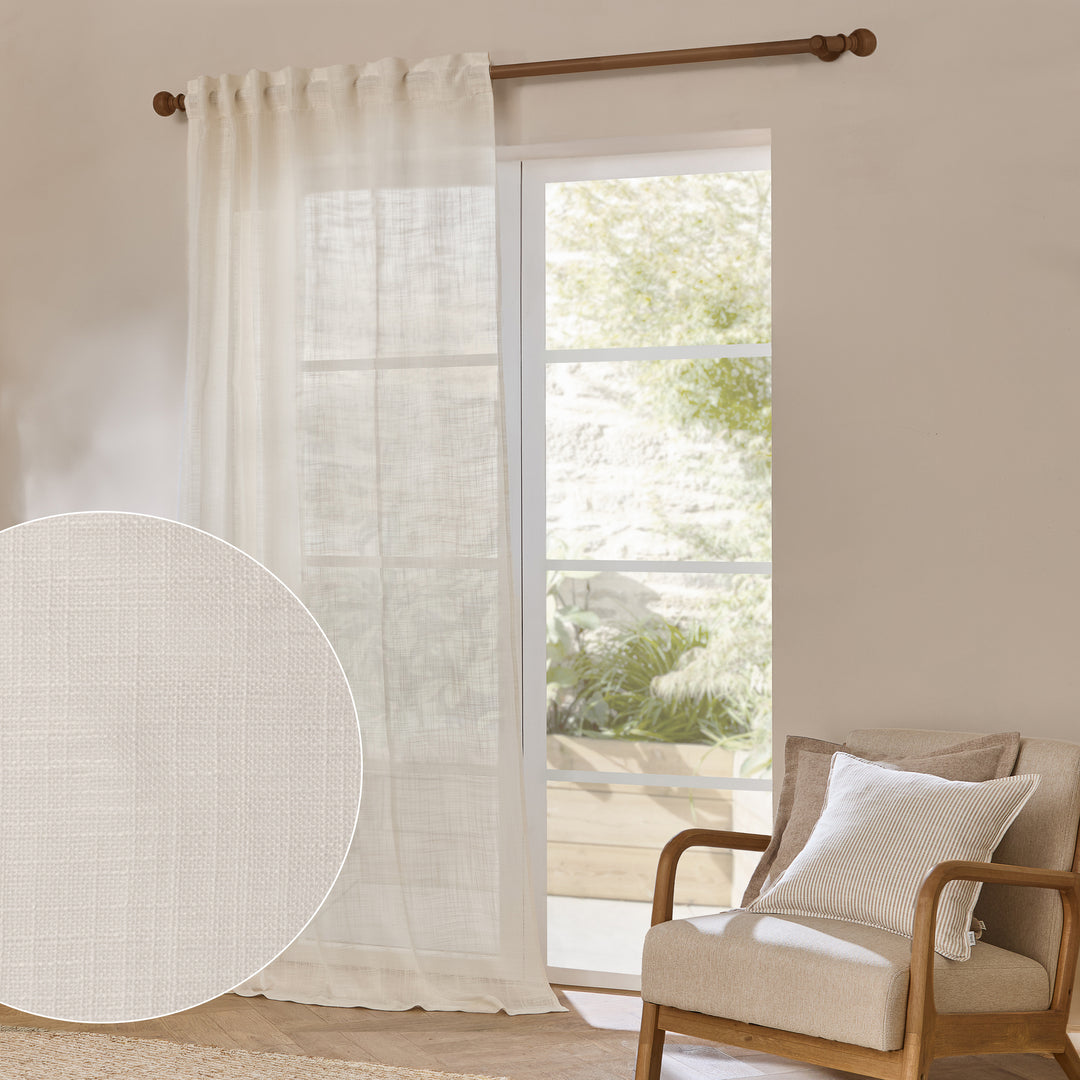 Cirrus 140x250 Panel Curtains Pearl