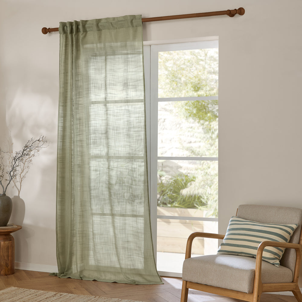 Cirrus 290x250 Panel Curtains Eucalyptus - image 2