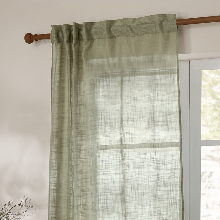 Cirrus 290x250 Panel Curtains Eucalyptus - image 3