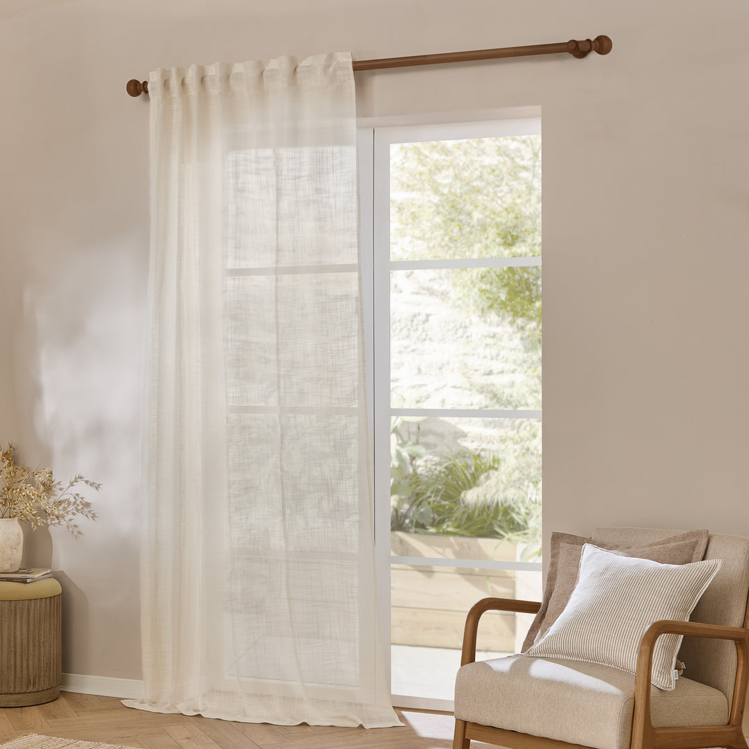 Cirrus 290x250 Panel Curtains Pearl - image 2