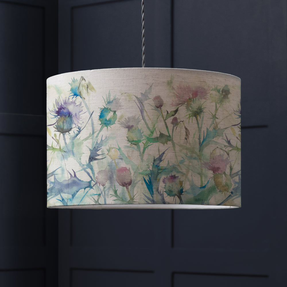 Cirsium EVA 52x29cm Lampshade Damson