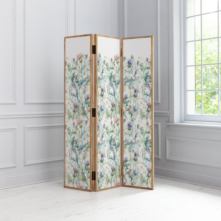 ANTQUE GREY ROOM DIVIDER CIRSIUM DAMSON