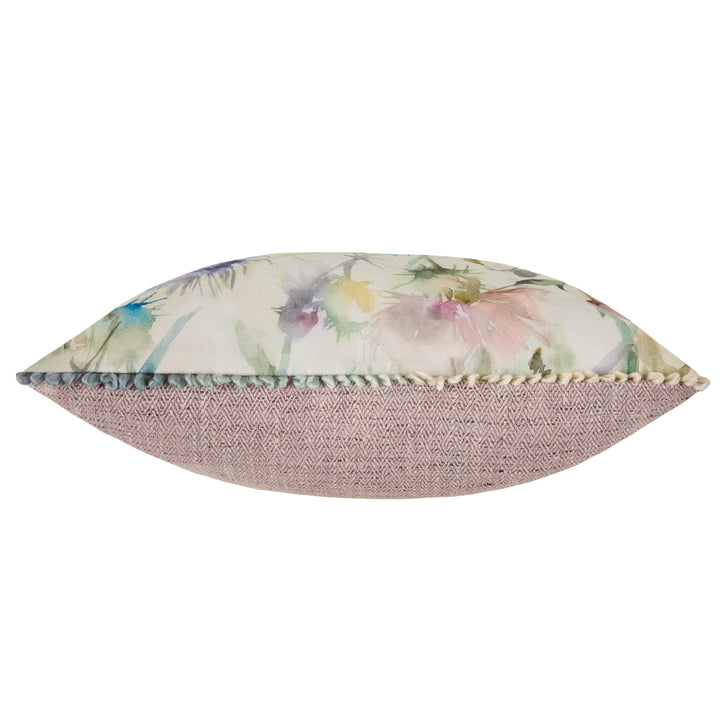 CIRSIUM 50X50 CUSHION CASE DAMSON/CREAM