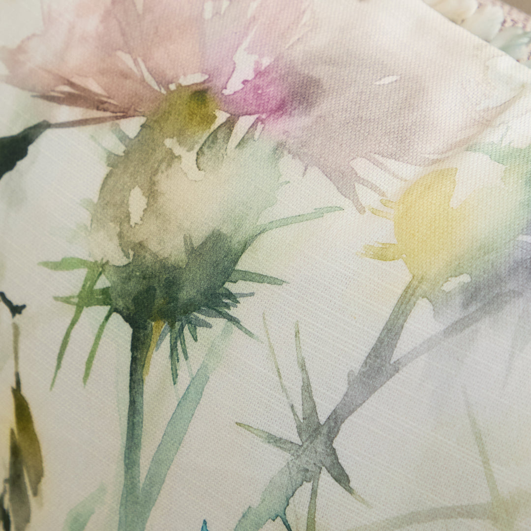 CIRSIUM 50X50 CUSHION CASE DAMSON/CREAM