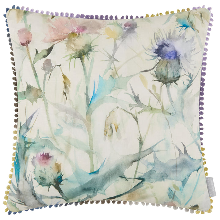 CIRSIUM 50X50 CUSHION CASE DAMSON/CREAM