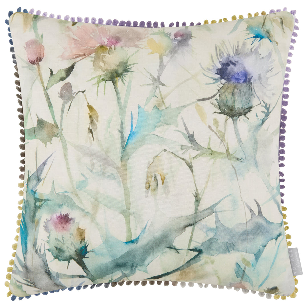 CIRSIUM 50X50 CUSHION CASE DAMSON/CREAM