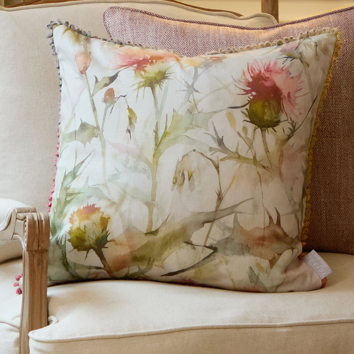 CIRSIUM 50X50 CUSHION CASE RUSSET/CREAM