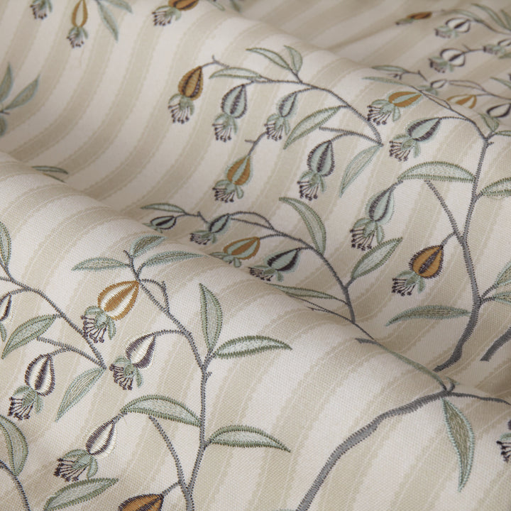 Chinese Lanterns 228x137 Pencil Pleat Curtains Linen - image 5