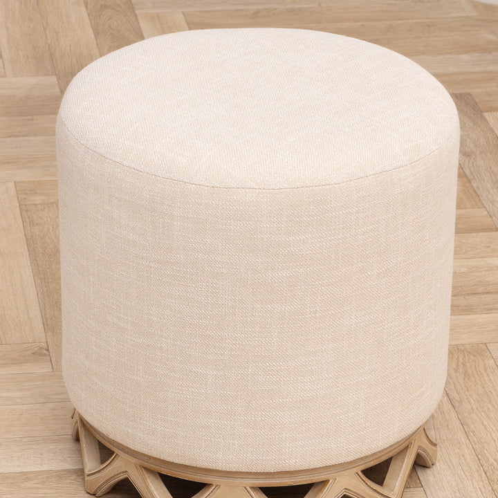 CLARA FOOTSTOOL FRAME OAK
