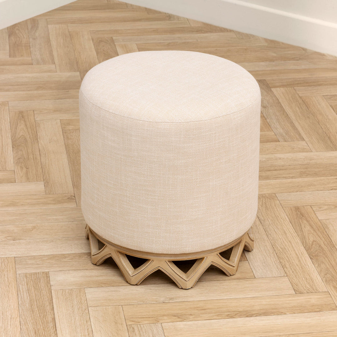 CLARA FOOTSTOOL FRAME OAK