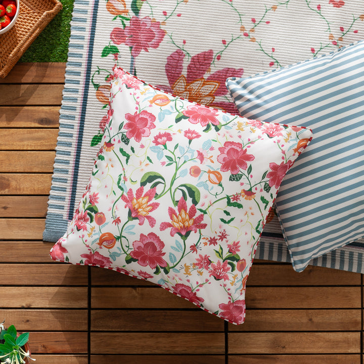 Claudia 45x45 Outdoor Cushion Case Candy Red