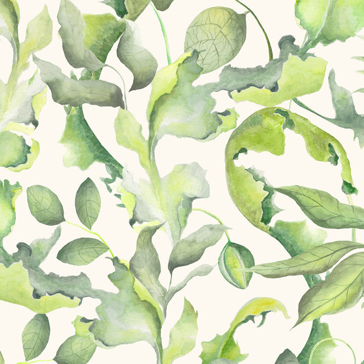 Claudia Wallpaper Cream Sample - image 3