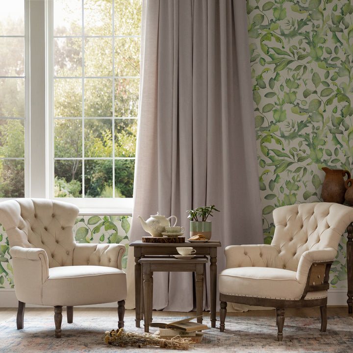 Claudia Wallpaper Cream Sample