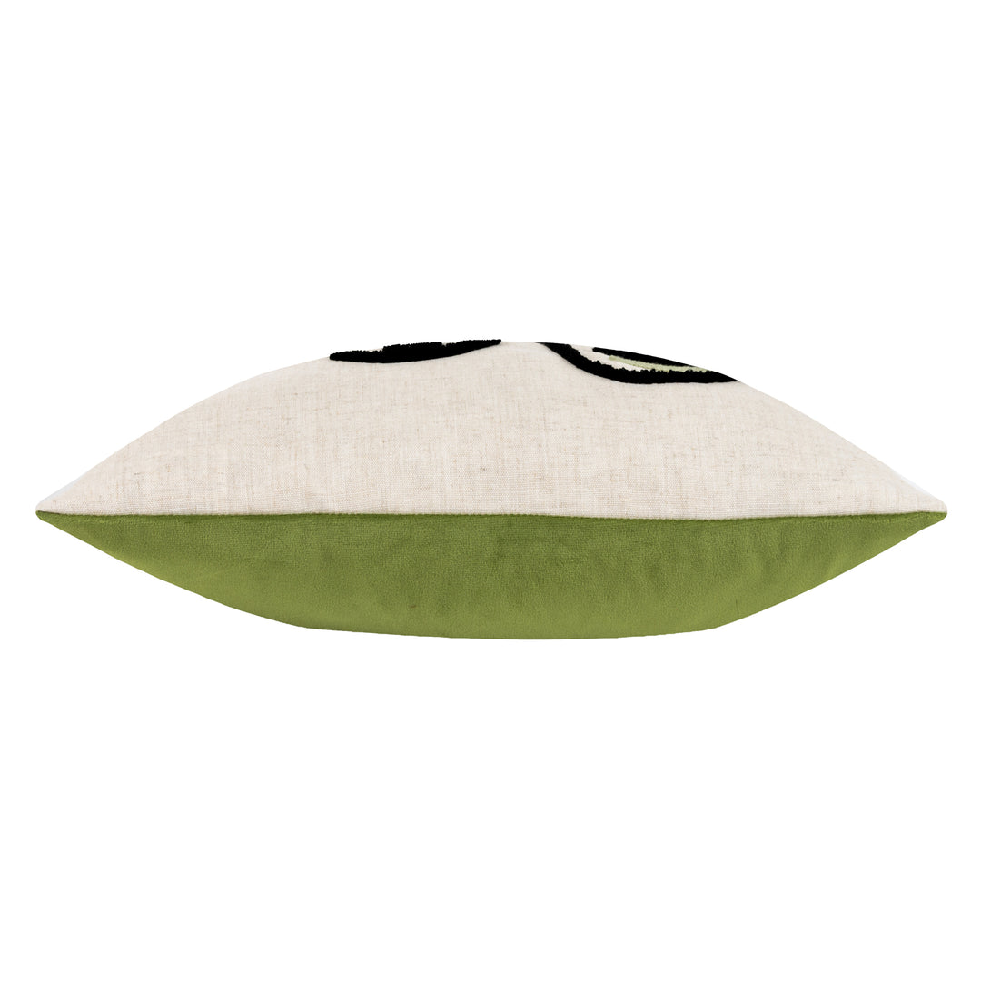 CLEO 45X45 CUSHION CASE PINK/GREEN