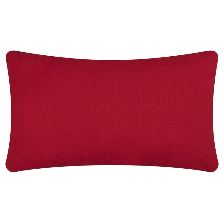 CANDY MERRY CHRISTMAS 30X50 CUSHION CASE RED/WHITE