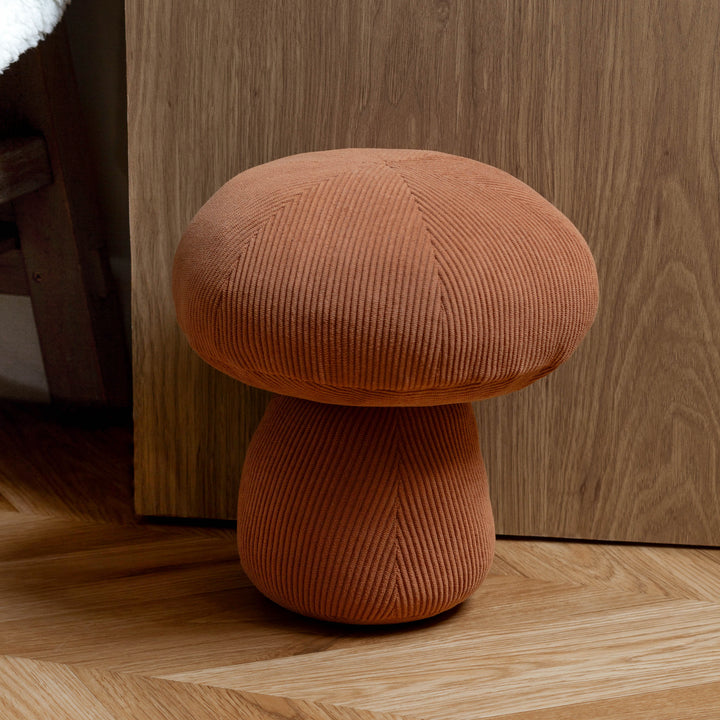 Cord Mushroom Doorstop - Rust