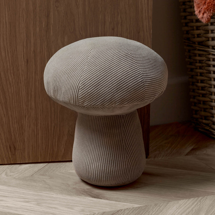 Cord Mushroom Doorstop - Taupe
