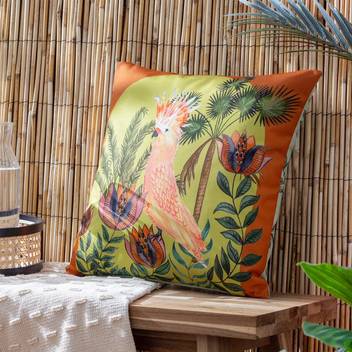 Cockatoo 43x43 Outdoor Cushion Case Multi