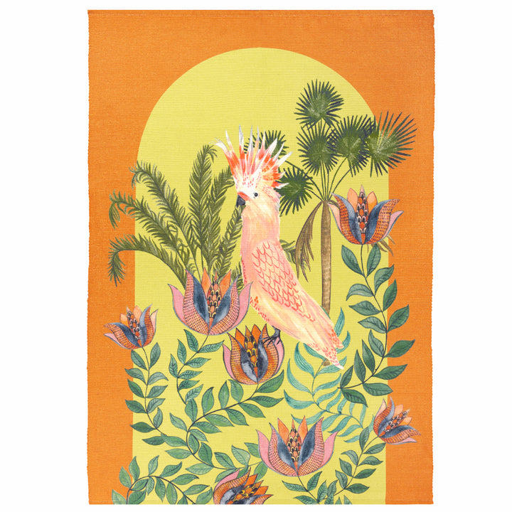 COCKATOO 120X170 OUTDOOR RUG ORANGE
