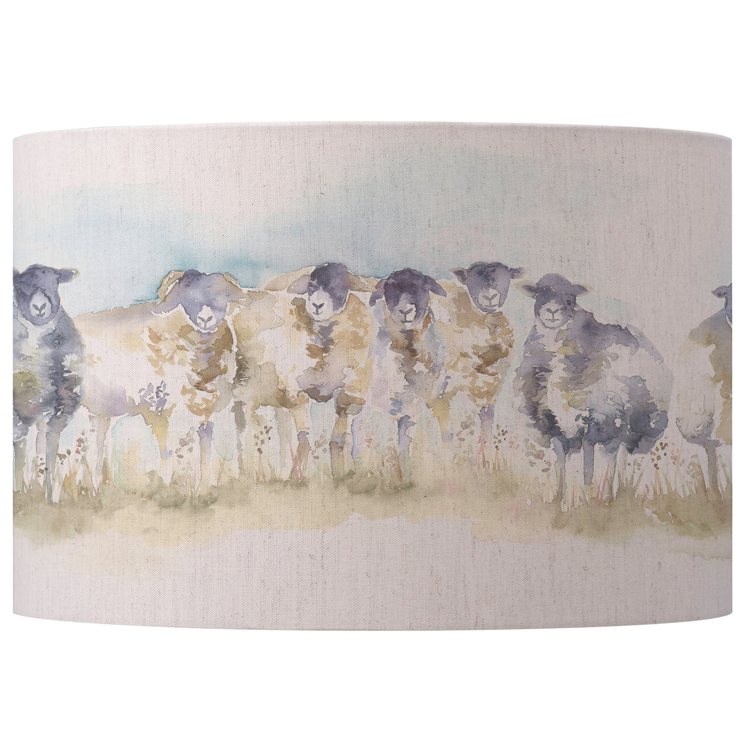 COME BY EVA 40X25CM LAMPSHADE LINEN