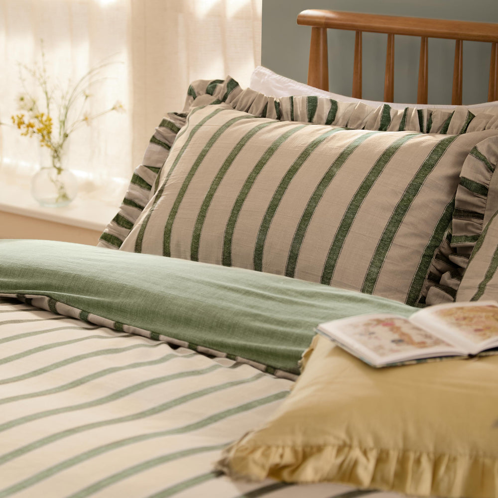 Connie Double Duvet Set Moss - image 2