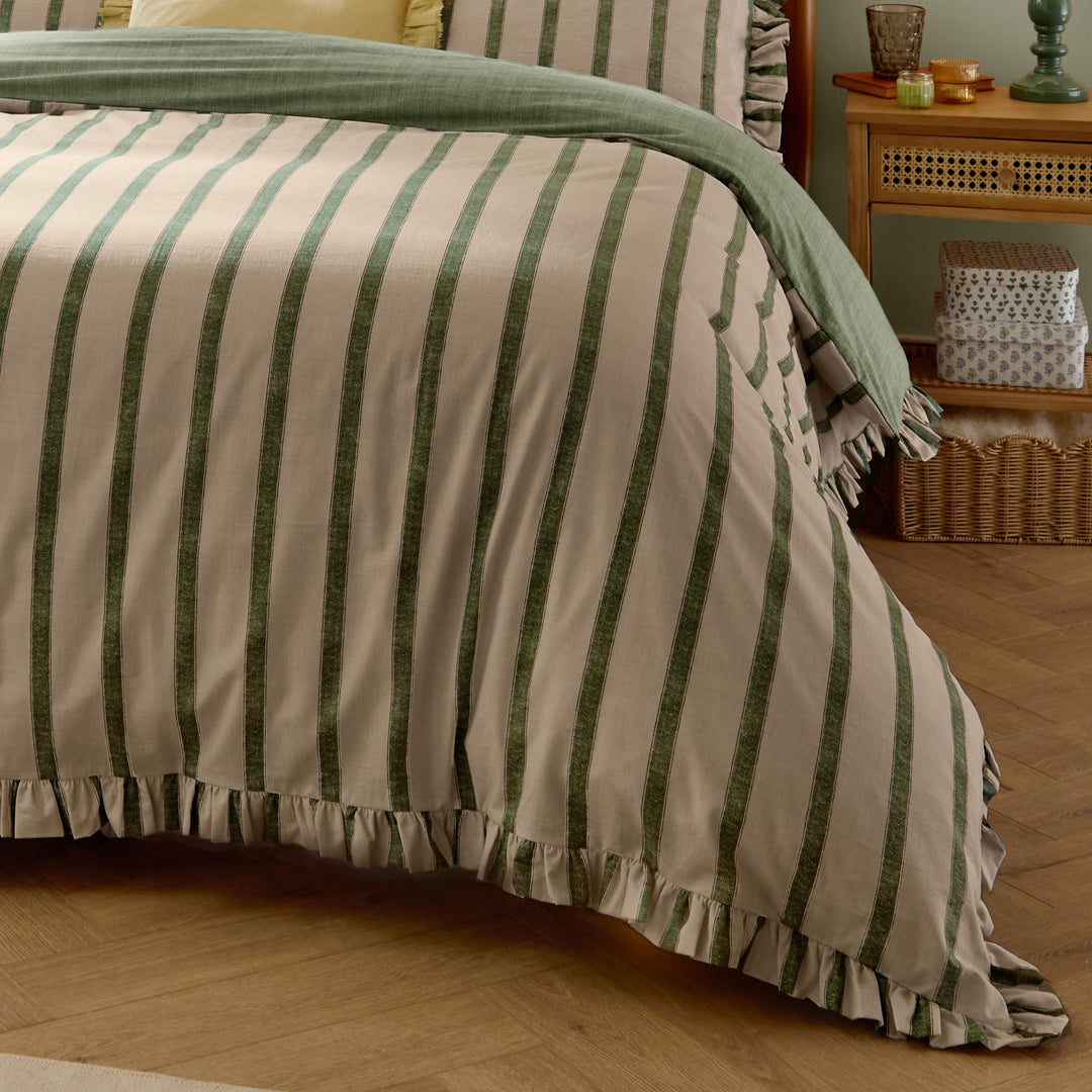 Connie Double Duvet Set Moss - image 3