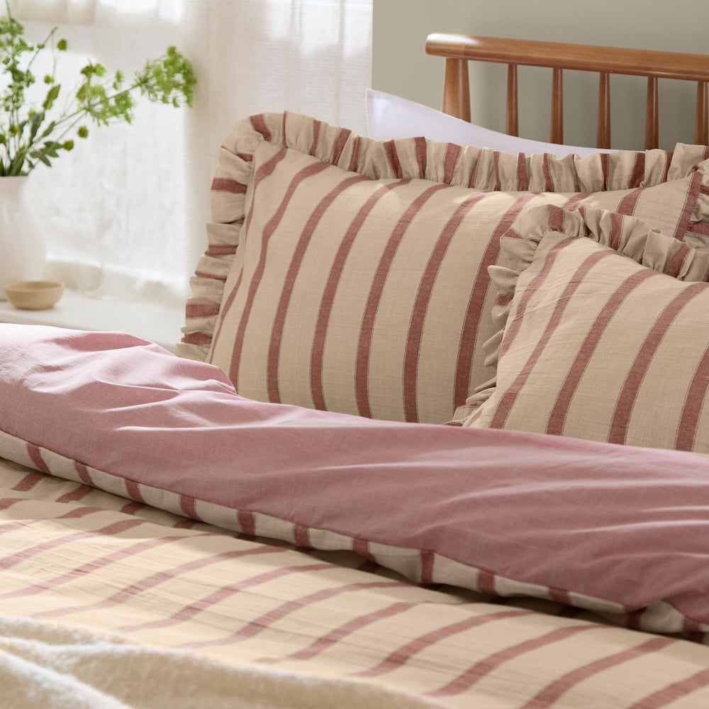 Connie Super King Duvet Set Clay Pink - image 2