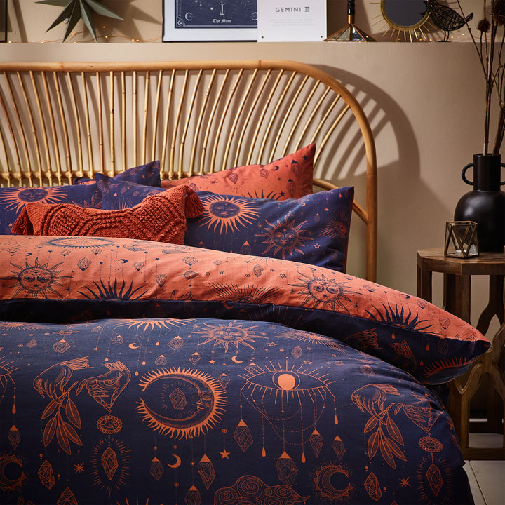 Constellation King Size Duvet Set Bronze/Navy - image 3