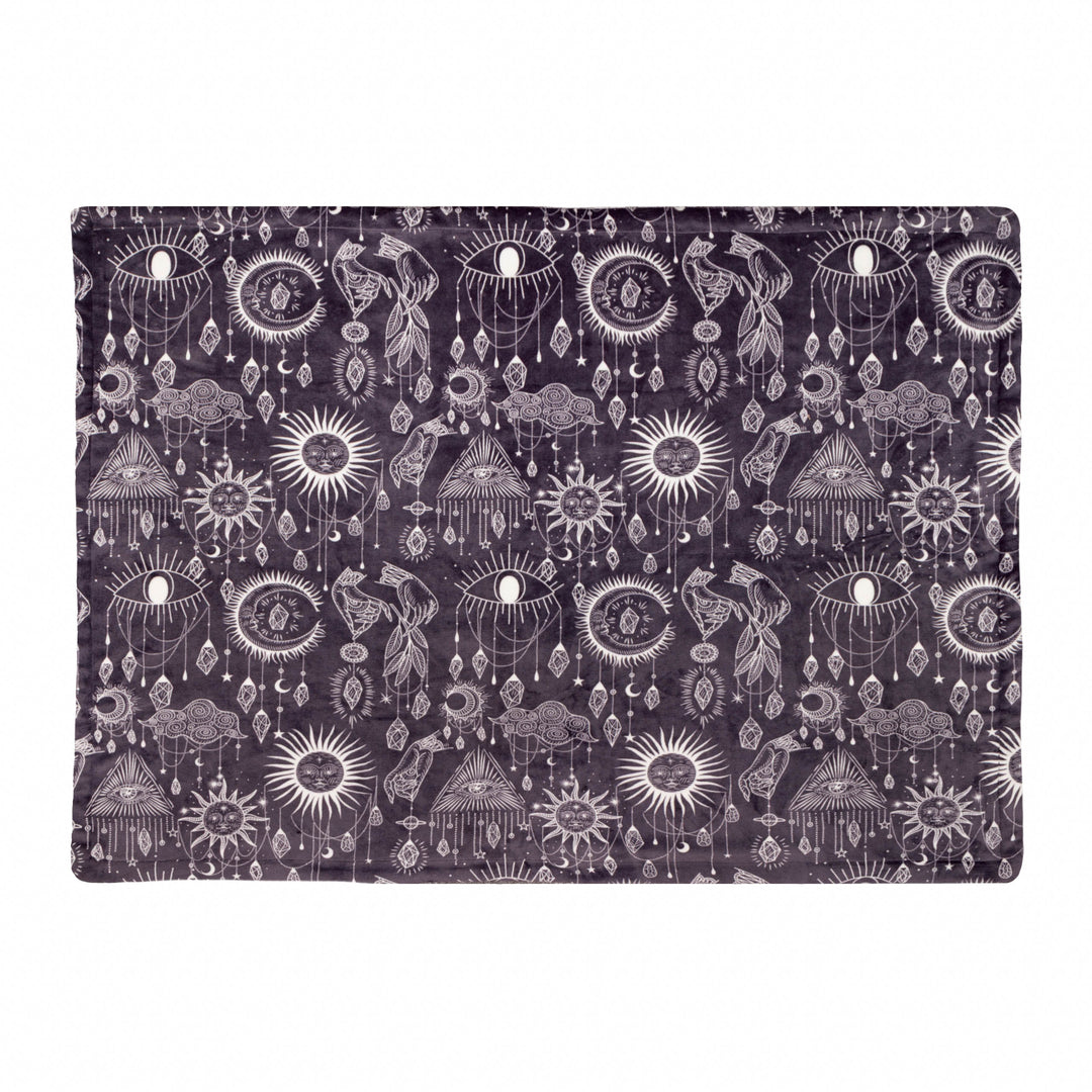 Constellation 130x180 Sherpa Throw Charcoal/Cream - image 4