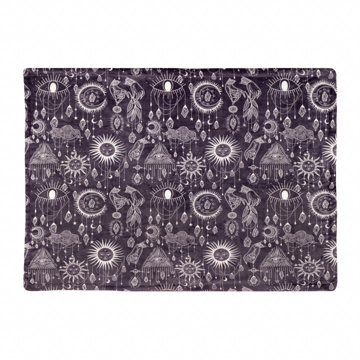 Constellation 130x180 Sherpa Throw Charcoal/Cream - image 4