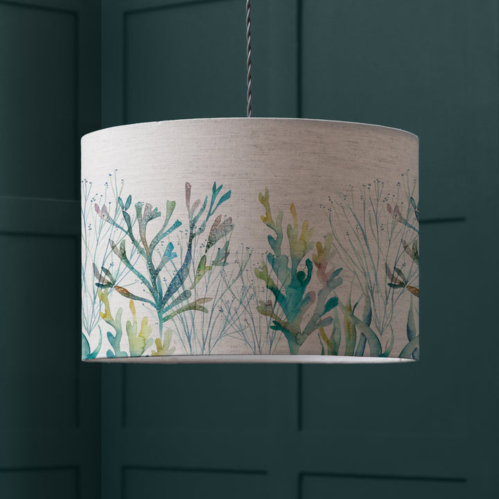 CORAL REEF EVA 30X21CM LAMPSHADE COBALT