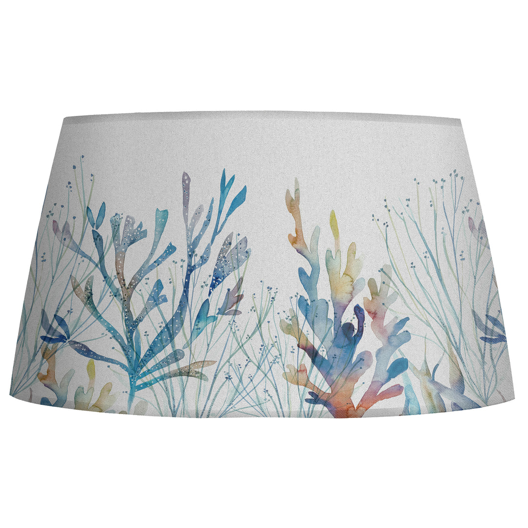 CORAL REEF QUINTUS TAPER 46X24CM LAMPSHADE COBALT