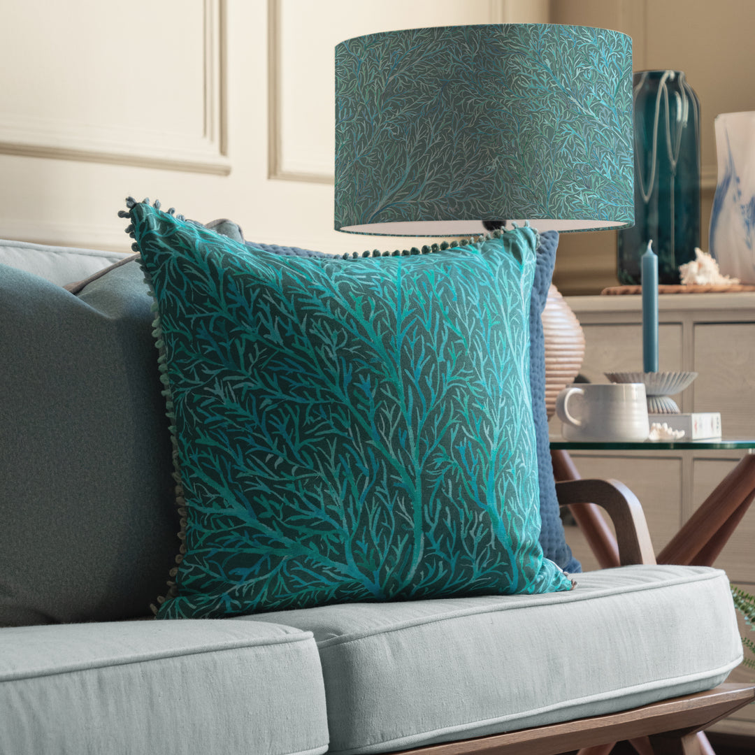 CORESSA 50X50 CUSHION CASE TEAL
