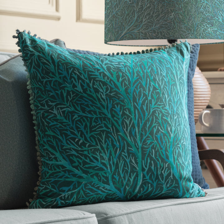 CORESSA 50X50 CUSHION CASE TEAL