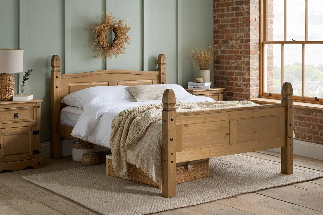 Corona High End Double Bed