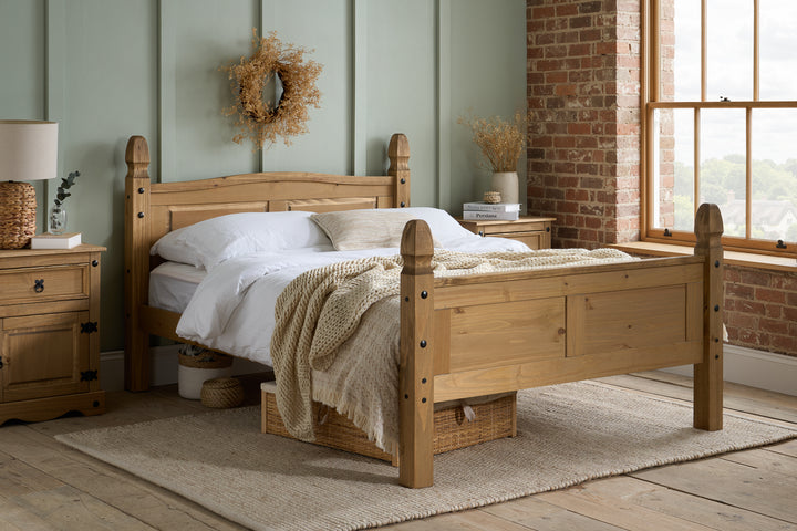 Corona High End Double Bed