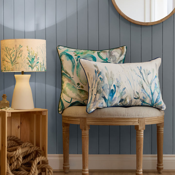 CORAL REEF 40X60 CUSHION CASE COBALT