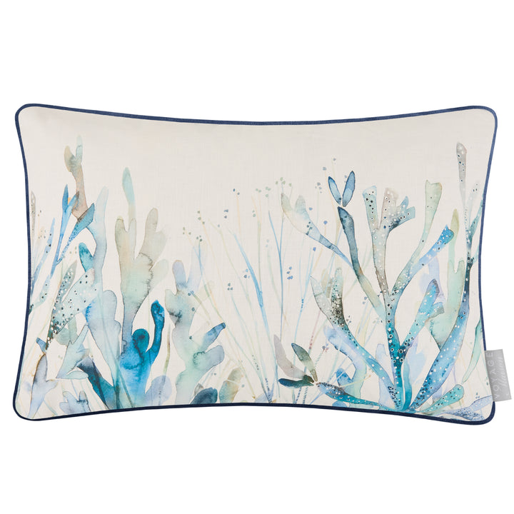 CORAL REEF 40X60 CUSHION CASE COBALT