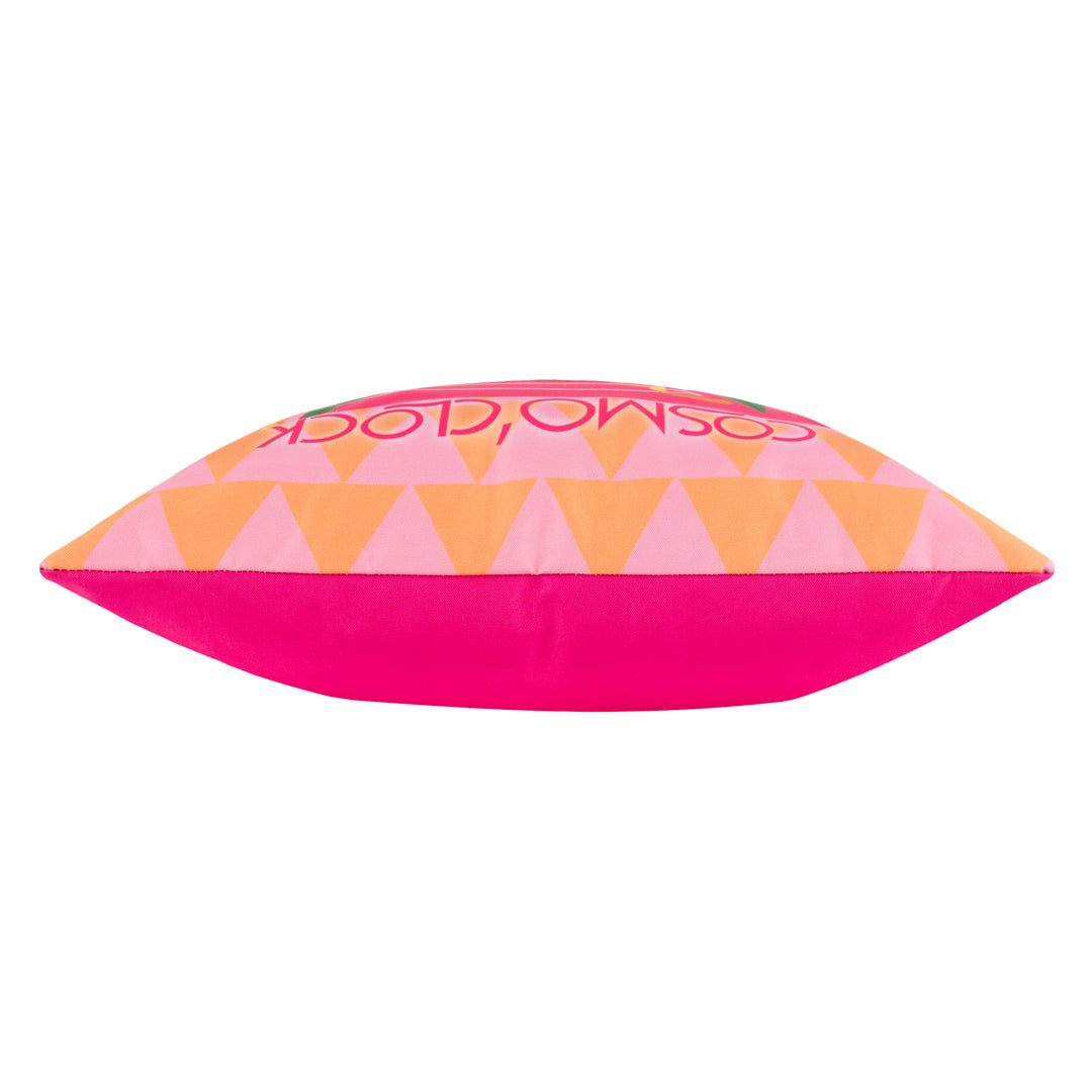 Cosmo O Clock 43x43 Outdoor Cushion Case Pink - image 4