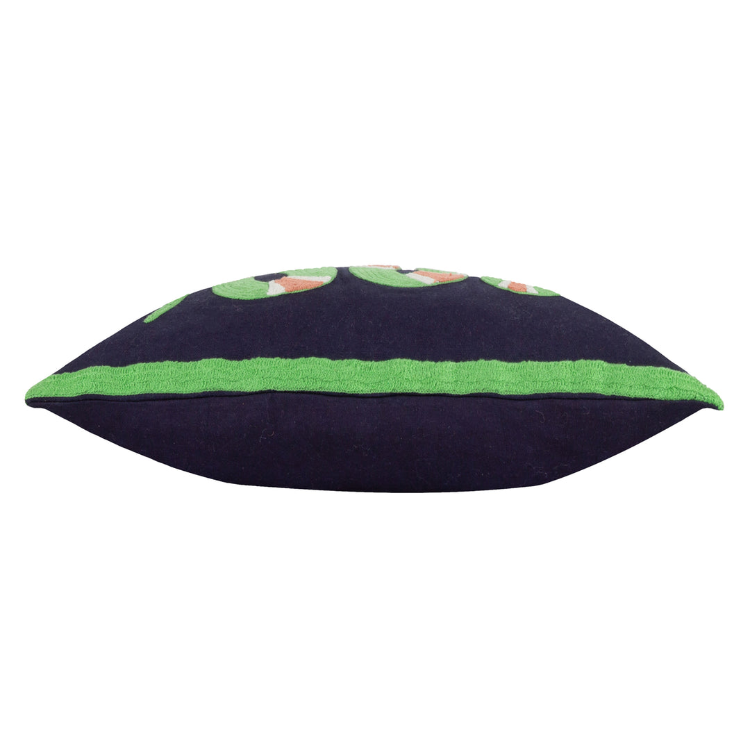 CORAL SNAKE 30X50 CUSHION CASE LIME