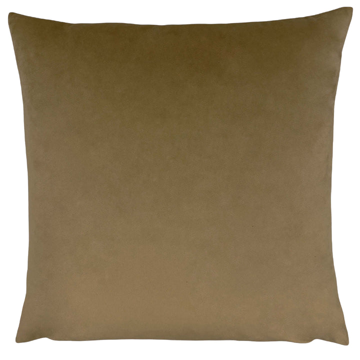 COUNTRY RUNNING HARES 43X43 CUSHION CASE TAUPE