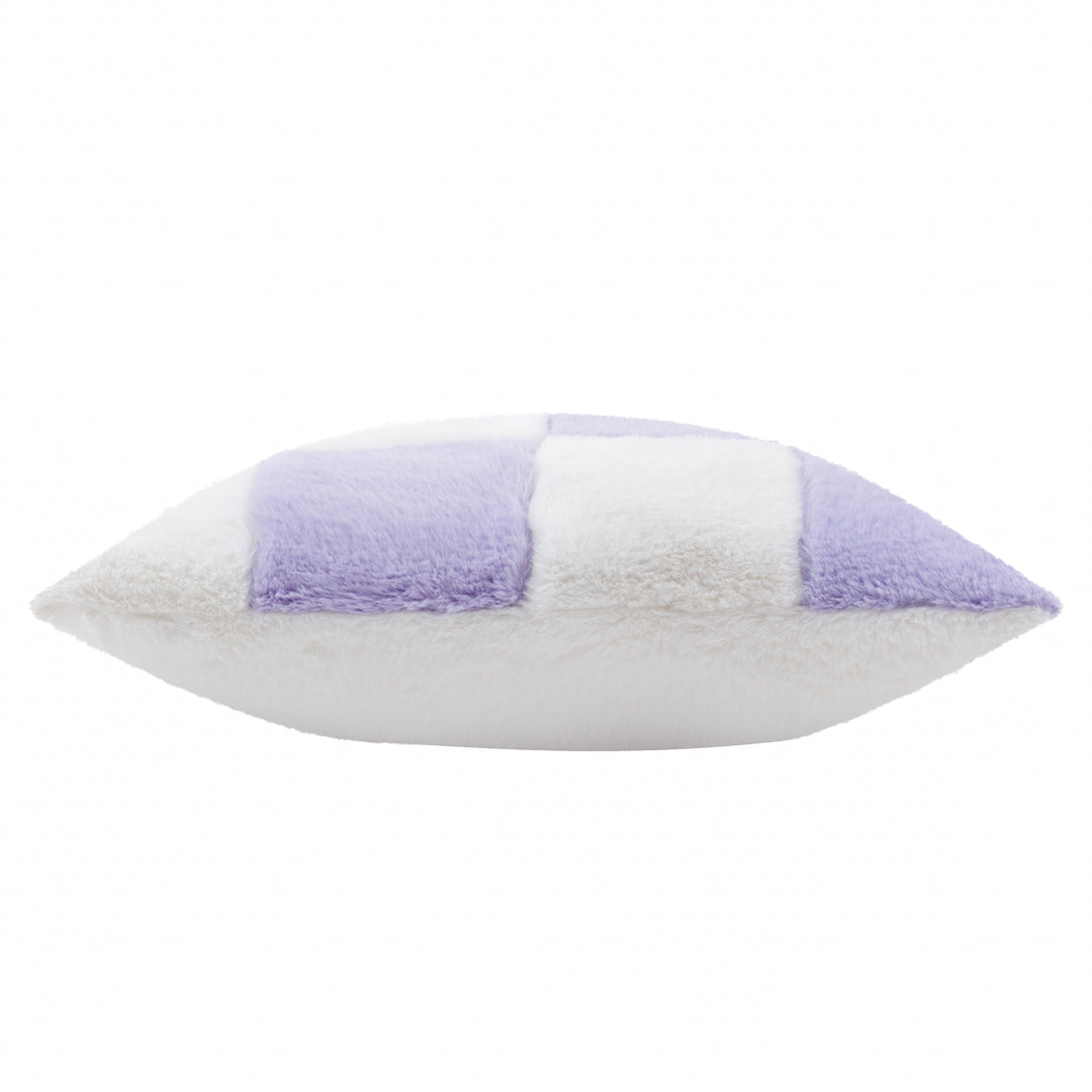 COZEE CHECK 50X50 CUSHION CASE LILAC
