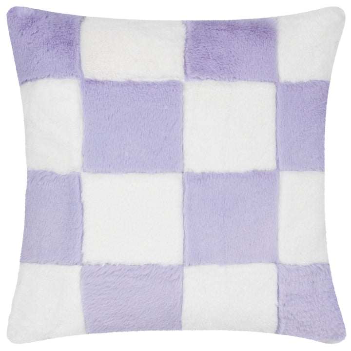 COZEE CHECK 50X50 CUSHION CASE LILAC