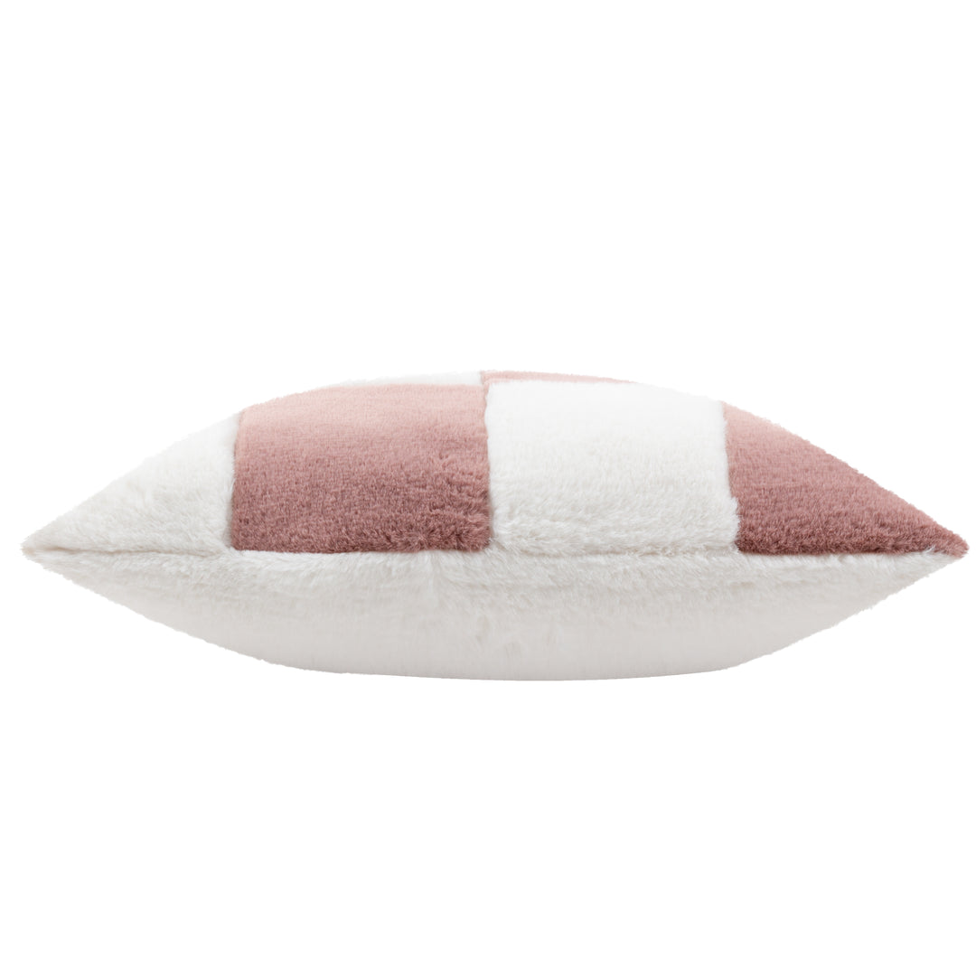 COZEE CHECK 50X50 CUSHION CASE PINK