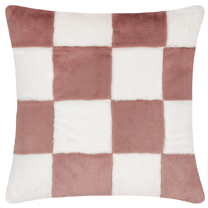 COZEE CHECK 50X50 CUSHION CASE PINK