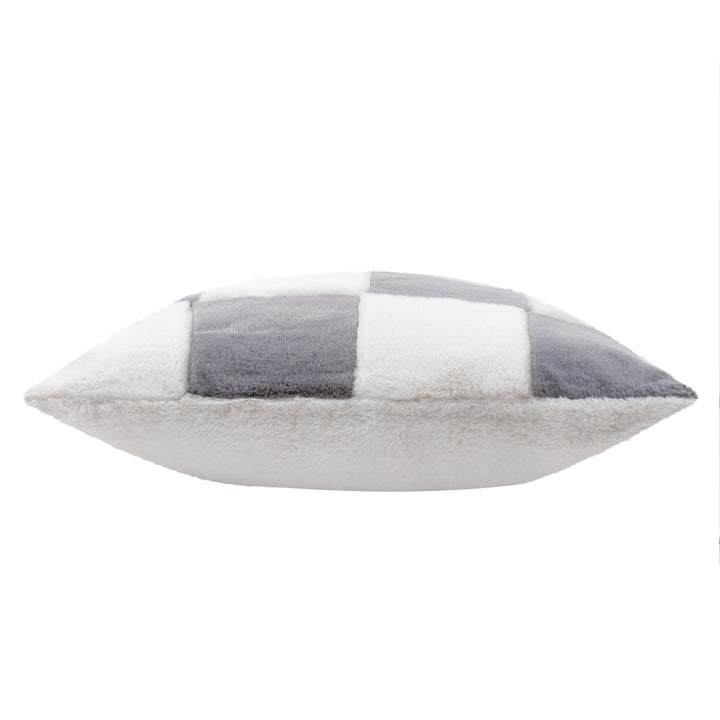 COZEE CHECK 50X50 CUSHION CASE SLATE BLUE